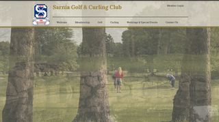 Sarnia Golf & Curling Club - Home