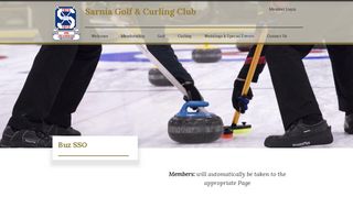 Sarnia Golf & Curling Club - Buz SSO