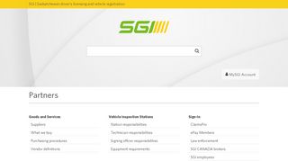 Partners - SGI