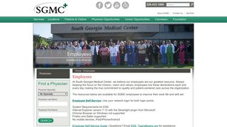 South Georgia Medical Center | Employees