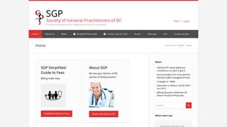 Society of General Practitioners of BC (SGP)