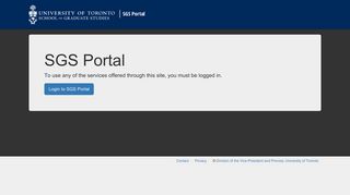 SGS Portal