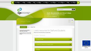 Staff & Student Services - SGS College