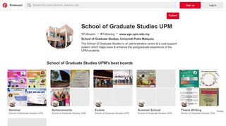 School of Graduate Studies UPM (sgsupm) on Pinterest