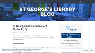 St George's new email client – Outlook 365 – St George's Library blog
