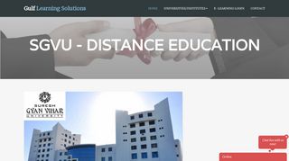 SGVU - Distance Education