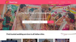 ShaadiSaga - India's most trusted Wedding Planning platform