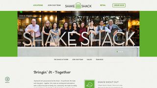 Join Our Team - Shake Shack