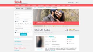 USA Brides - No 1 Site for USA Brides, Matrimony, Matrimonials and ...