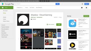 Shadow - Cloud Gaming - Apps on Google Play