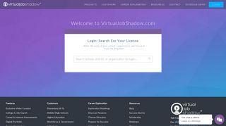 Login - Virtual Job Shadow