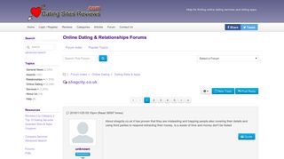 shagcity.co.uk - Dating Sites Reviews