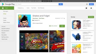 Shakes and Fidget - Apps on Google Play