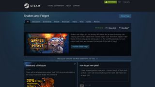 Steam Community :: Shakes and Fidget