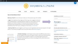 New to Shambhala Online? - Shambhala Online