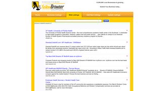 concerro bidshift shands uf - Yellowbrowser - Yellow Web Local ...