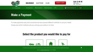 Shannons Insurance - Premium on-line Payment System - Shannons