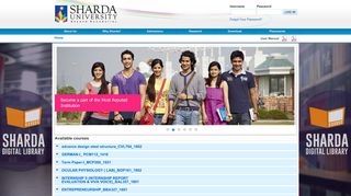 Sharda LMS - Sharda University