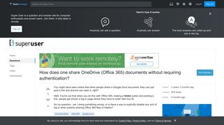 office365 - How does one share OneDrive (Office 365) documents ...