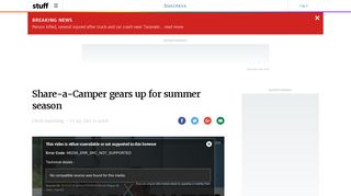 Share-a-Camper gears up for summer season | Stuff.co.nz