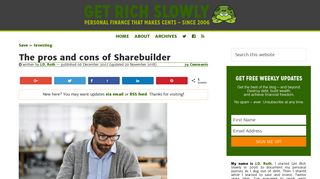 The pros and cons of Sharebuilder - Get Rich Slowly