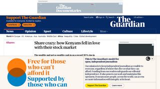 Share crazy: how Kenyans fell in love with their stock market | Money ...