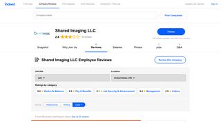 Working at Shared Imaging LLC in Streamwood, IL: Employee ...