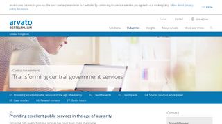 Central Government - Arvato
