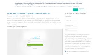 Advanced ShareFile Login Page Customisations - FSLogix Blog