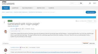 Generated split-login page? - ShareFile/Citrix Files Enterprise ...
