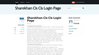 Sharekhan Cis Cis Login Page - Lori Allen Hair