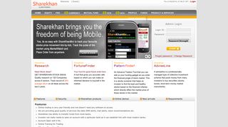 Admin Reports - Sharekhan Online Trading Account Login