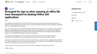 Prompted for sign in when opening an office file from Sharepoint ...
