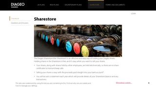 Sharestore | Diageo Shares
