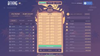 BitKong | Fun & Addictive, provably fair bitcoin game