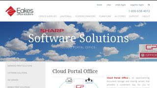 Cloud Portal Office | Sharp | Cloud Software - Eakes