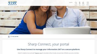 Sharp Connect Portal Access - Manage Your ... - Sharp Health Plan