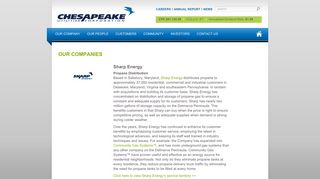 Sharp Energy | Chesapeake Utilities Corporation