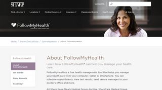 About FollowMyHealth - San Diego - Sharp HealthCare