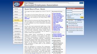Sharp Saver - San Diego Municipal Employees Association