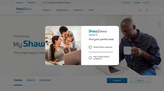 Introducing my shaw direct The simple way to manage your account.