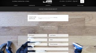 Contact Shaw Online by Chat or Email, Phone & Mail | Shaw Floors
