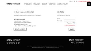 Login - Shaw Contract | Shaw Hospitality