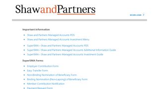 Shaw and Partners Managed Accounts | Praemium