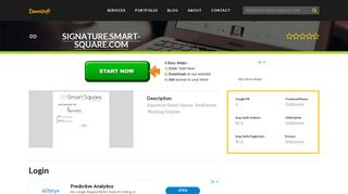 Welcome to Signature.smart-square.com - Login