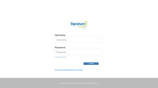 Signature Learning: Log in