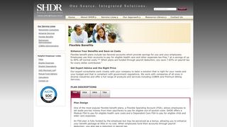 Save Money on Health Care Costs | SHDR Flexible Benefit Plans