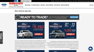 New Vehicle Specials | Sheehy Ford of Marlow Heights
