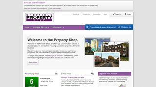 Sheffield Property Shop: Home