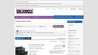 Search properties - Sheffield Property Shop